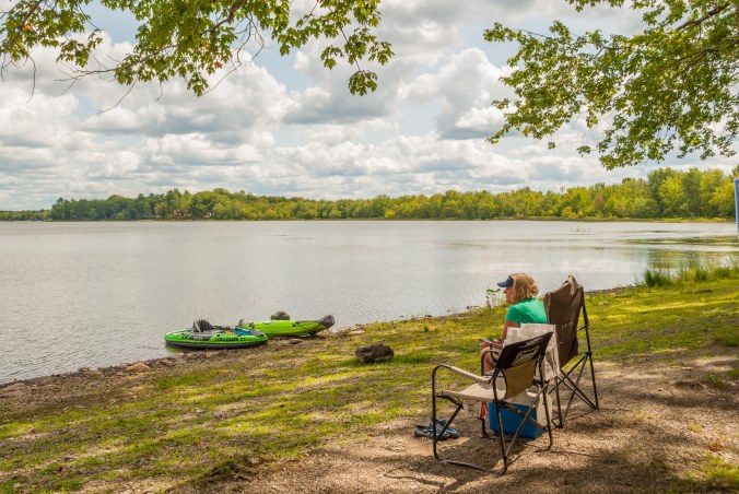 Kayaking Hermon Pond-1-6