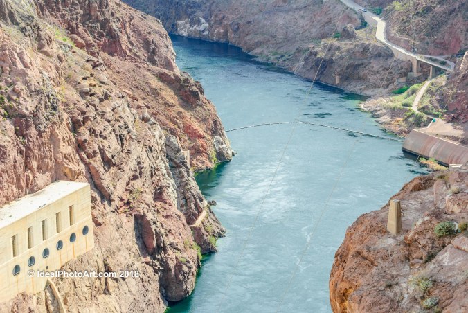 On Top of Hoover Dam.