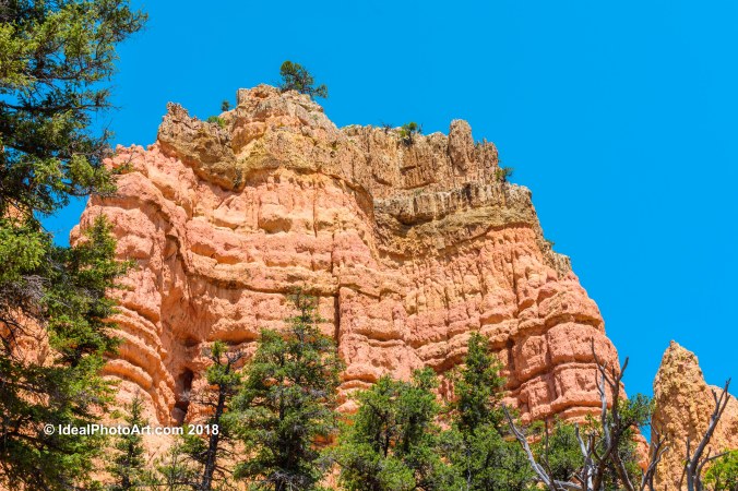 Red Canyon Towering Erosion.