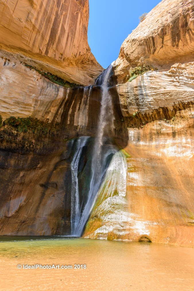Calf Creek Falls and Pond.