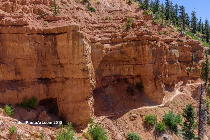 Hiking Cascade Falls Trail.