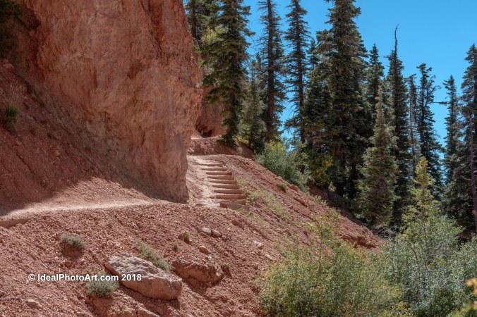 Hiking Cascade Falls Trail.