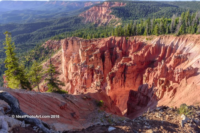 View from Strawberry Point Duck Creek Utah.